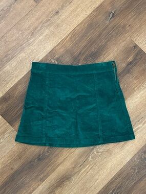 Crewcuts Green Corduroy Skirt Bottoms Adjustable Waist 10 Girl